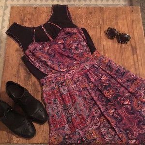 Leifsdottir Multicolor Silk Dress